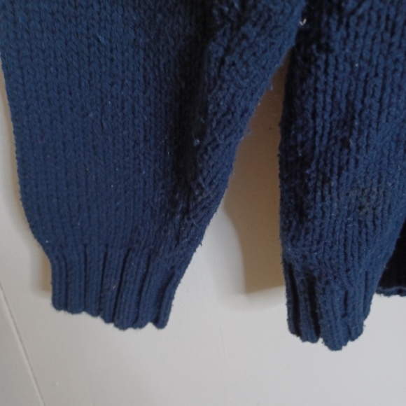 J.CREW Men's Cotton Knit Crewneck Sweater in Black. Size: Small - Picture 14 of 15